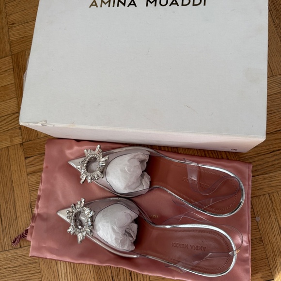 Amina Muadi begum pumps in PVC, bought at Holts Renfrew, only worn once - Picture 3 of 5